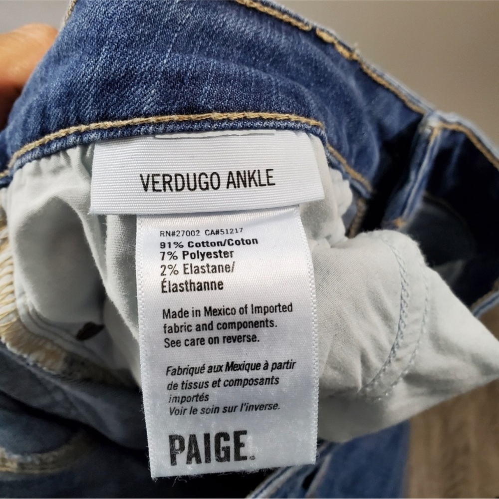 Paige Vivian Destructed Verdugo Ankle Jeans